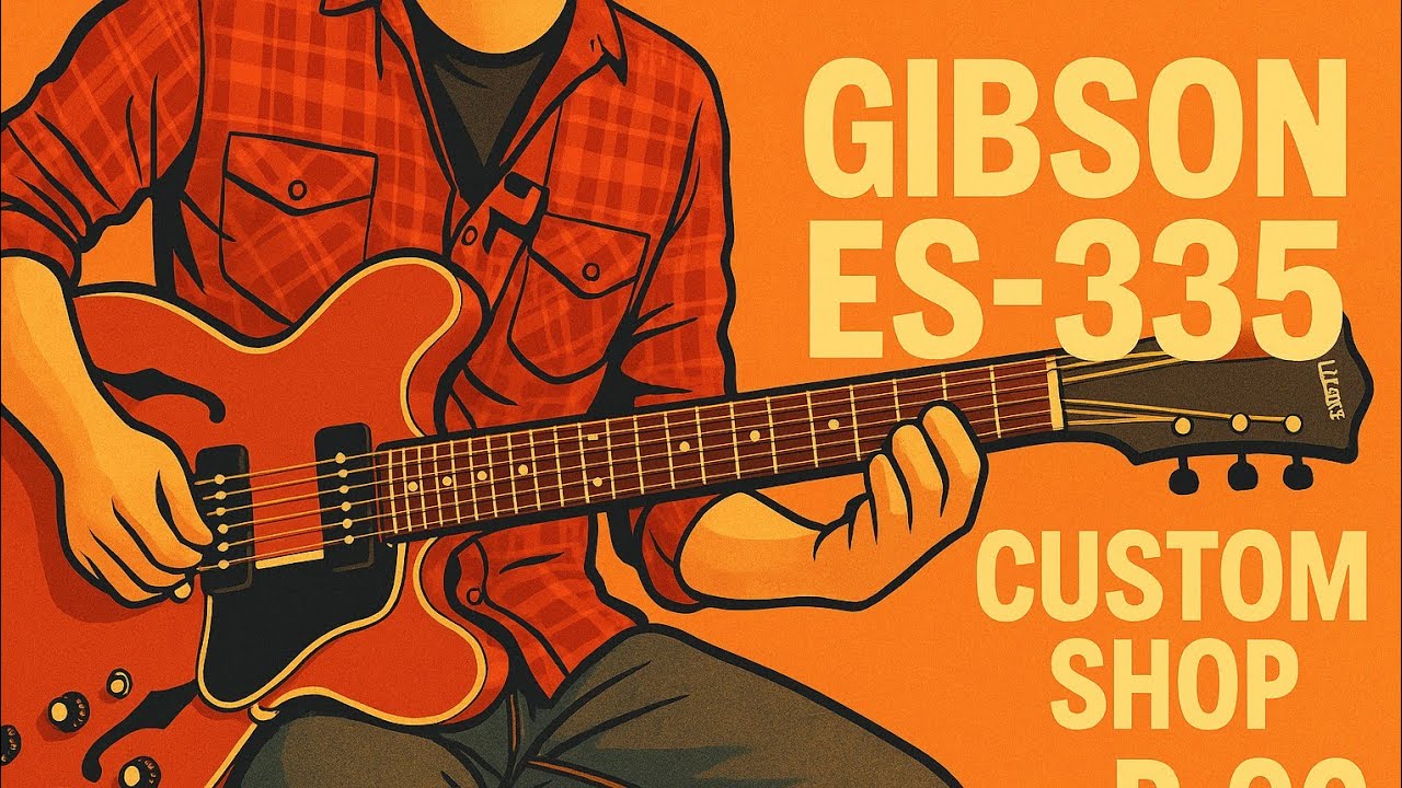 Gibson ES-335 Custom Shop P90