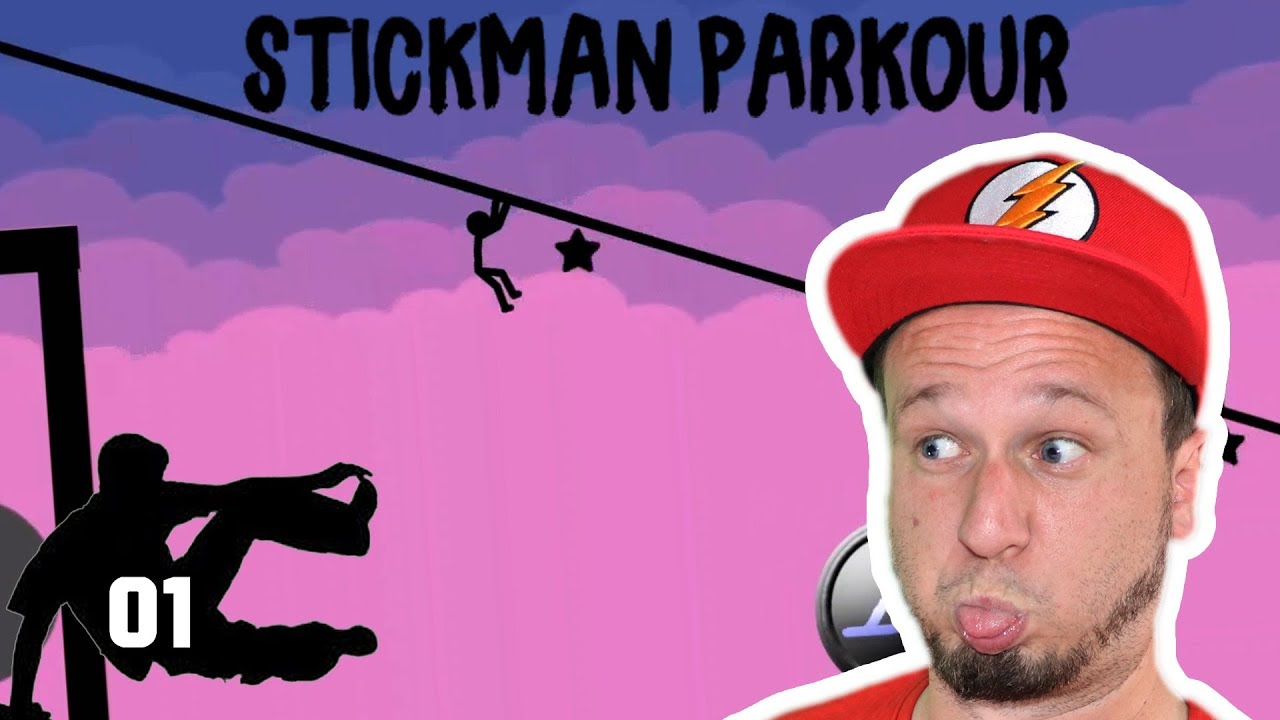 Let's Play STICKMAN PARKOUR Folge 1 App (Deutsch/German) Pandido Gaming