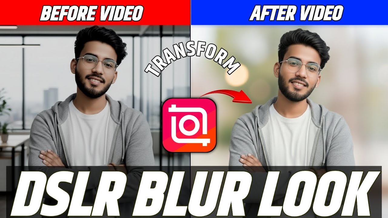 Phone Se Banao DSLR Jaisi Video || 😱 InShot Blur Trick || 1Clik Mein 