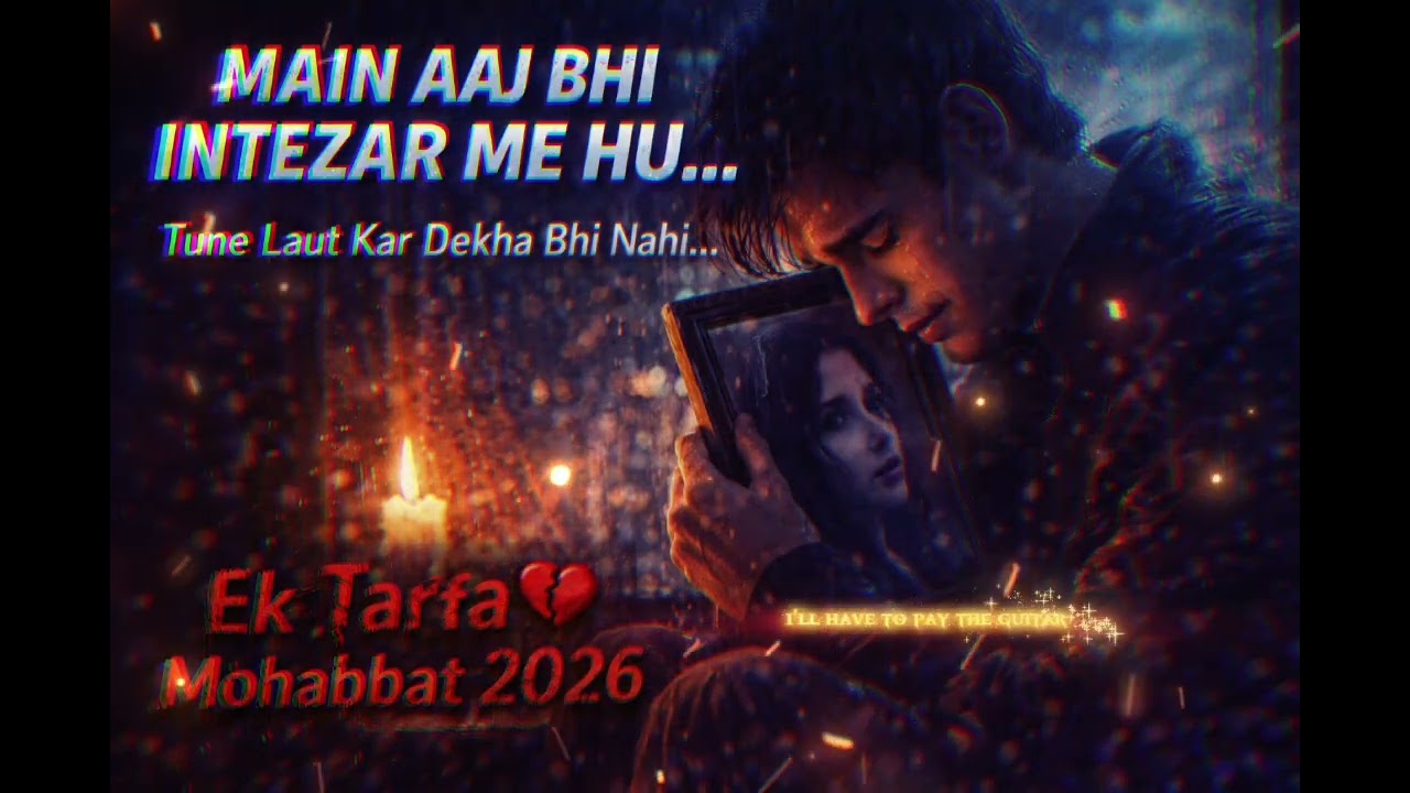 Main Aaj Bhi Intezaar Me Hu 💔 | Most Emotional Sad Song 2026 | Heart Touching Hindi Love Story
