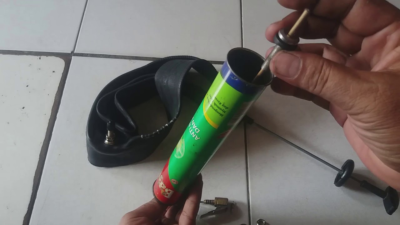IDE KREATIF || MEMBUAT POMPA ANGIN DARI BARANG BEKAS