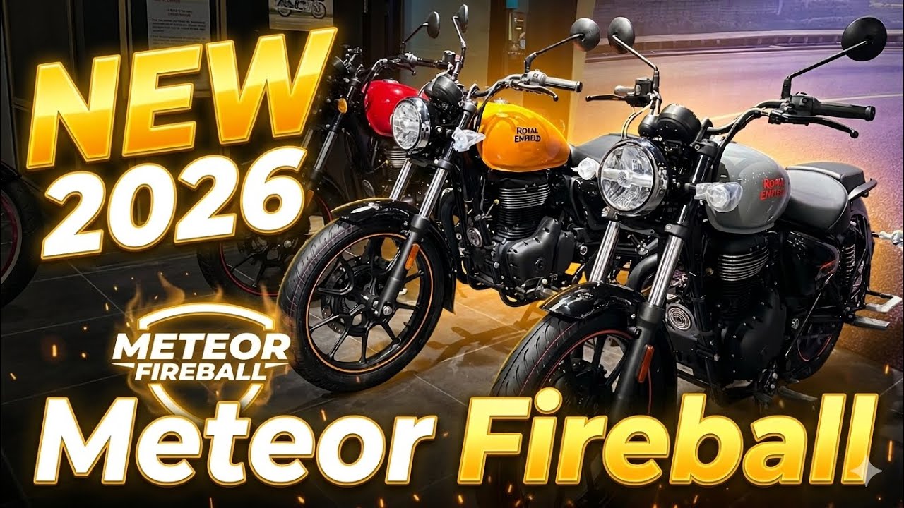 New 2026 Royal Enfield Meteor 350 Base model fireball Orange or Grey | price | ✅ EMI #meteor350 