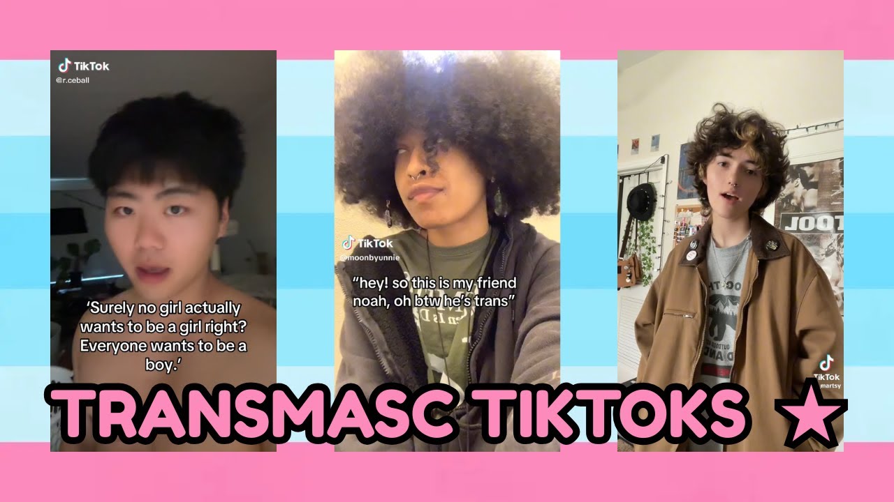 transmasc tiktoks for you to live & breathe ☆⋆｡𖦹°‧★