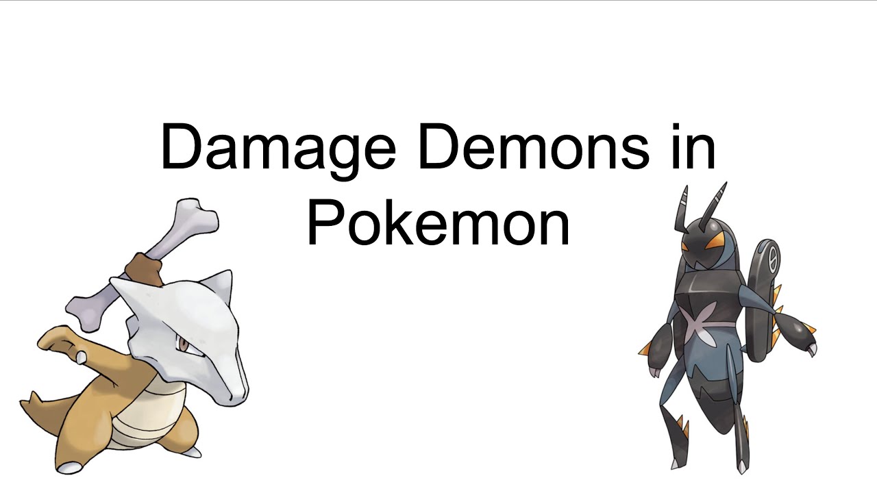 A PowerPoint about Pokemon's Damage Demons