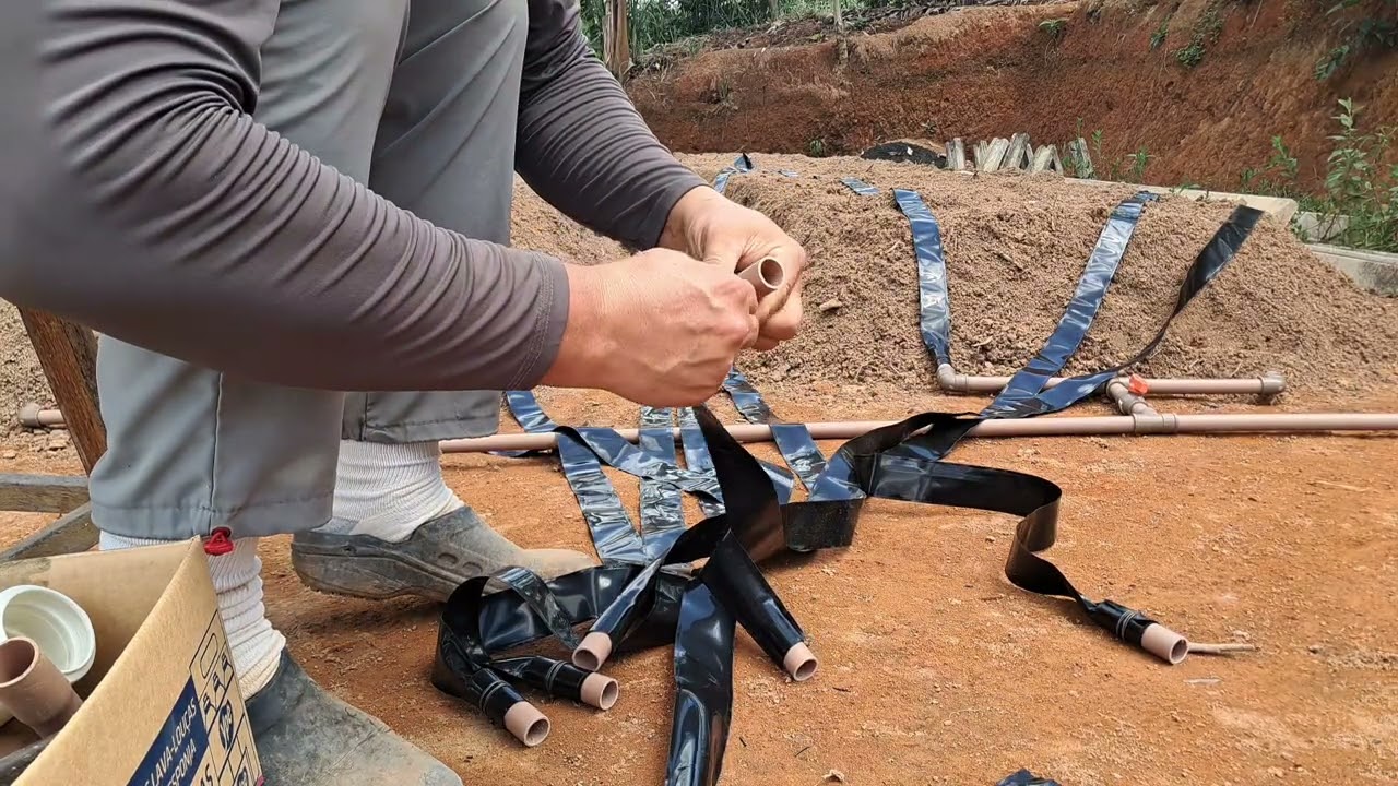 irrigation in vegetable gardens @LifeGarden20 @LifeGardenProductions @koreangarden 
