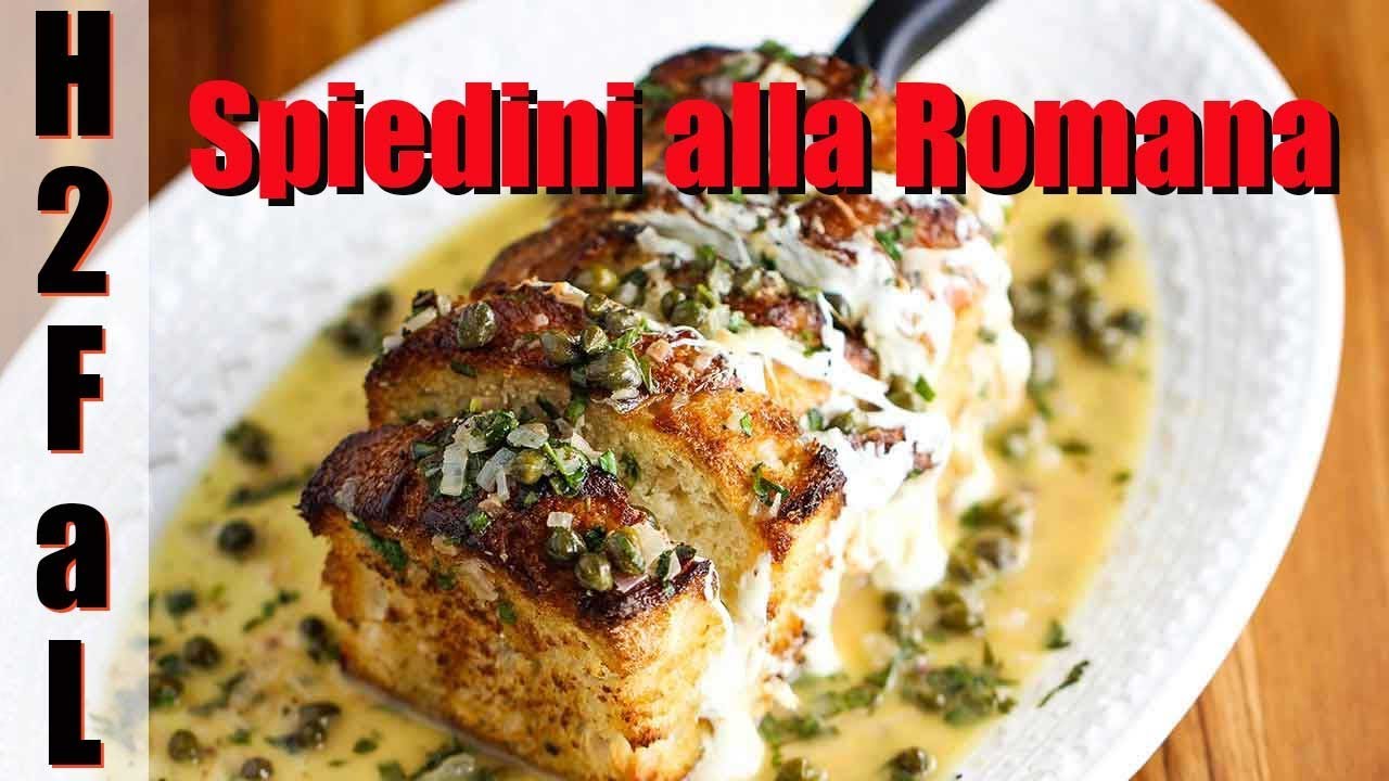 Italian Food | HOW TO MAKE SPIEDINI ALLA ROMANA | How To Feed a Loon