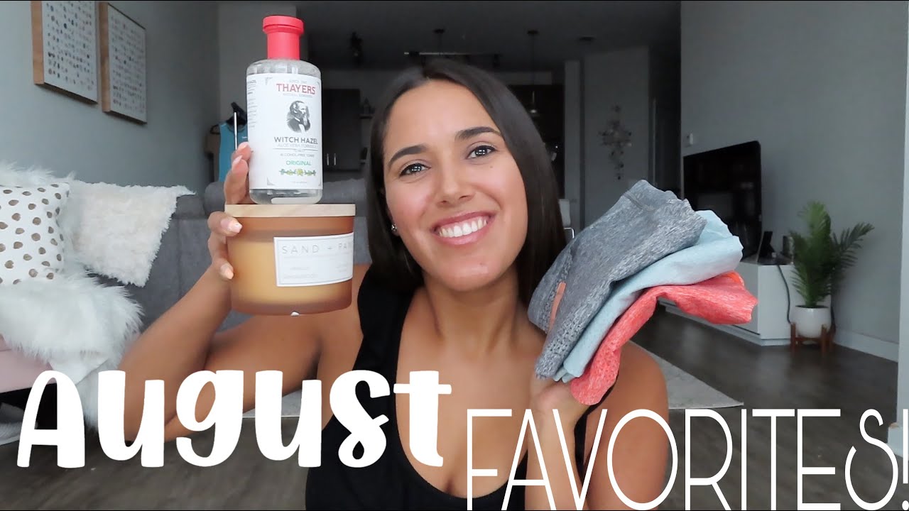 AUGUST FAVORITES | beauty, clothing, food + more!