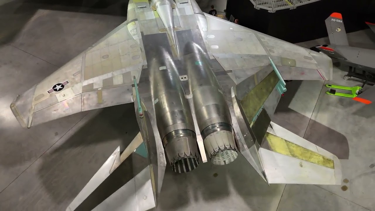 X32 YF23 F15 Aircraft Moves May 2025 National Museum USAF