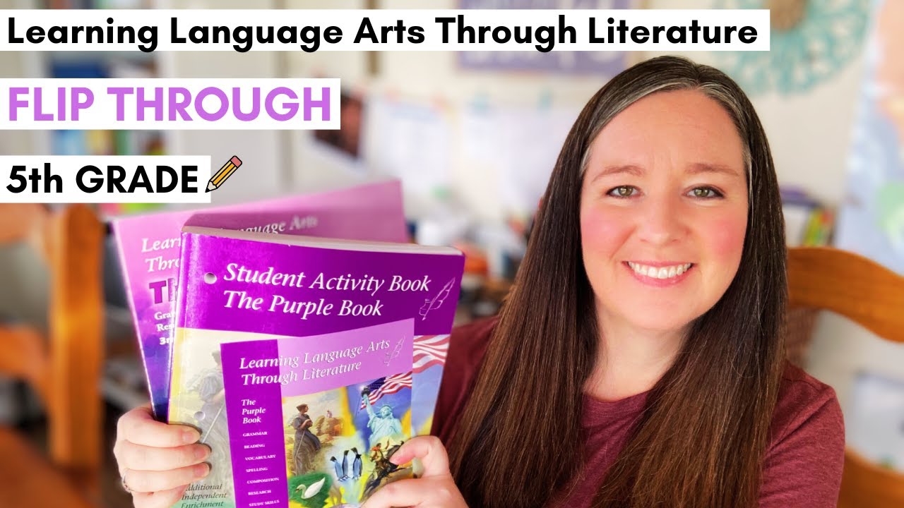 Learning Language Arts Through Literature The Purple Book FLIP THROUGH 1