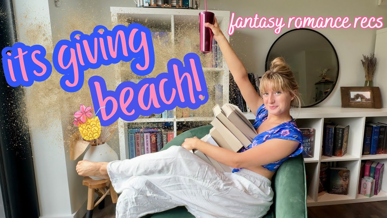 Grab your piña colada, we are going to the beach!🏖👙🍹 ~ fantasy romance beach summer reads ☀️