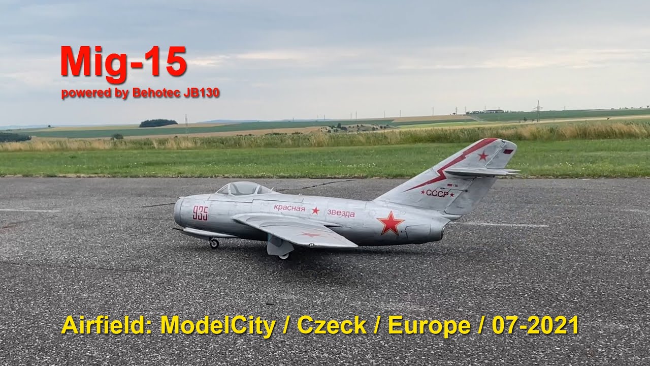 Mig-15, 2m, powered by Behotec "BJ130"