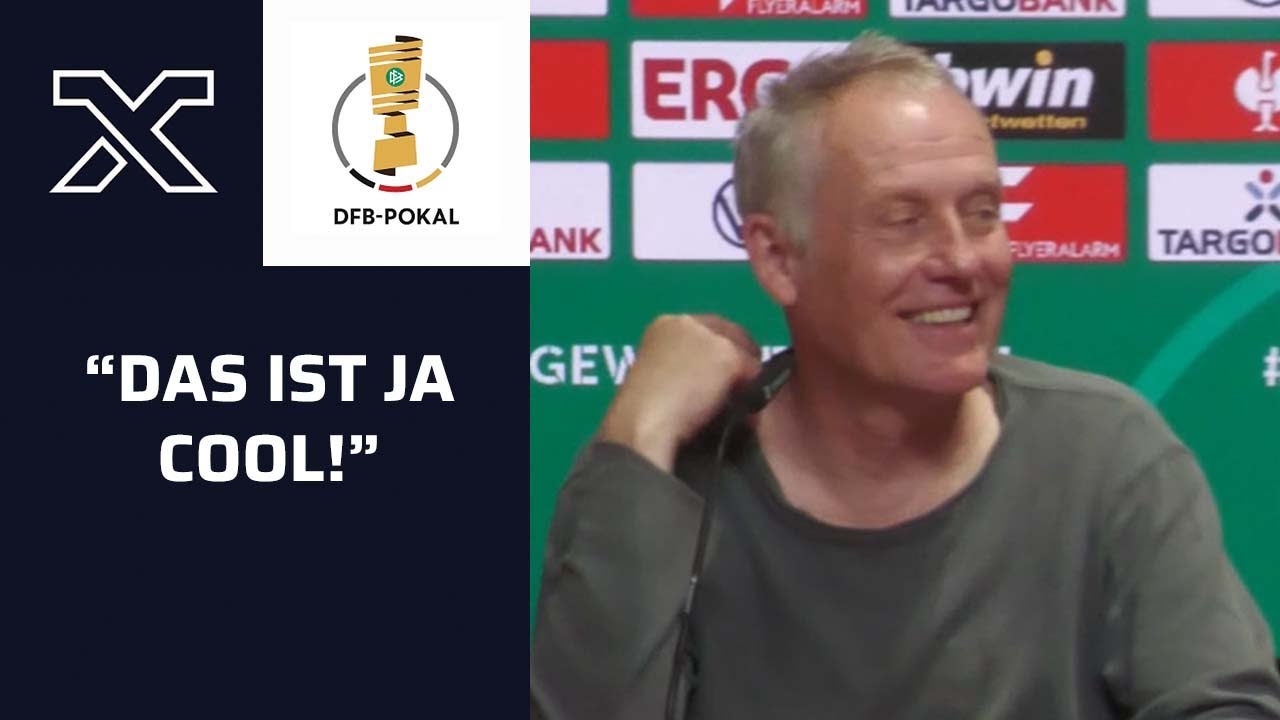 Streich begeistert von PK-Frage: 