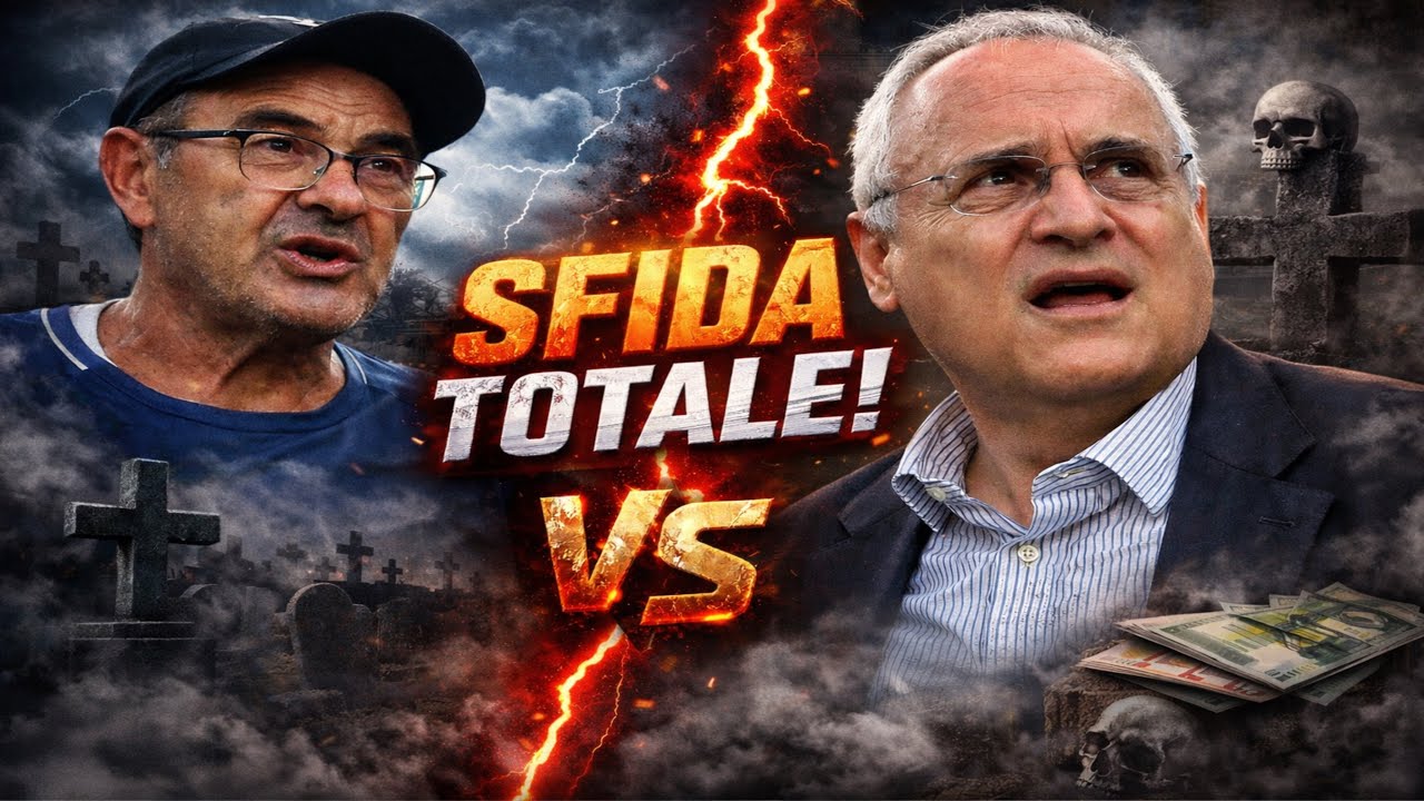 É SCONTRO! LOTITO vs SARRI, ci sarà MAI PACE? ABBIAMO un FUTURO BUIO…