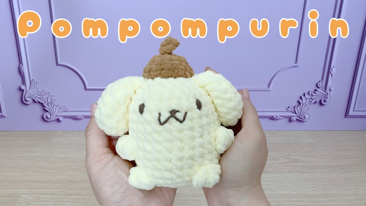 Pompompurin Amigurumi Pachoncito: Tutorial Paso a Paso