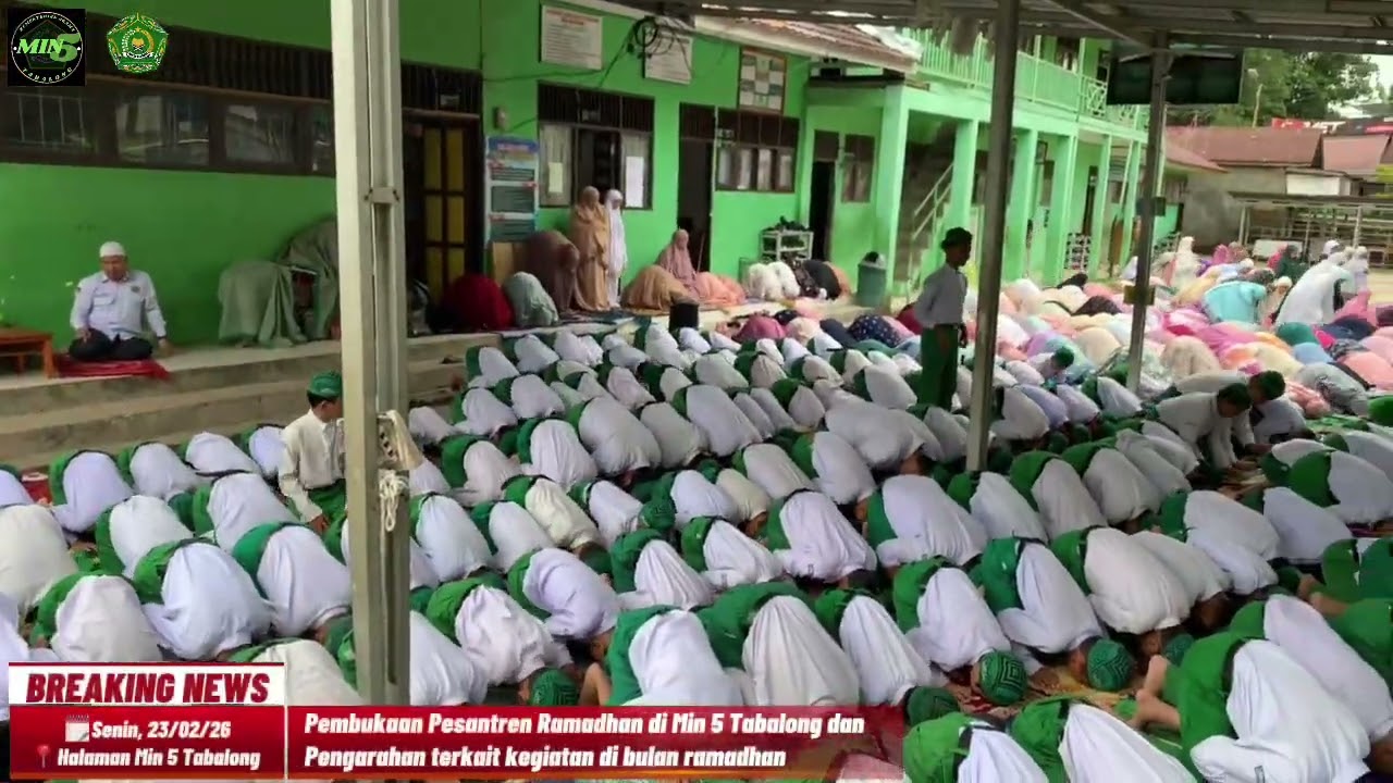 Pembukaan Pesantren Ramadhan Min 5 Tabalong  -  23/02/26