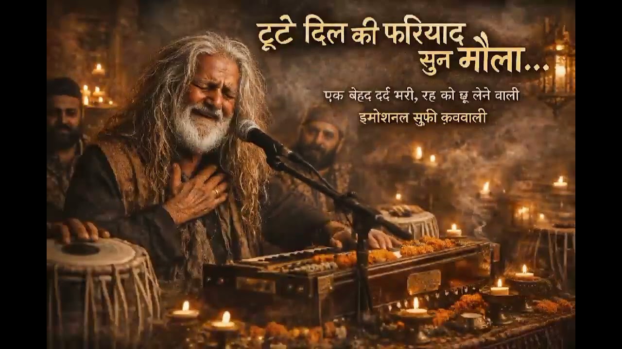 टूटे दिल की फरियाद सुन मौला 😢 | New Emotional Sufi Qawwali 2026 | Heart Touching Dard Bhari Qawwali