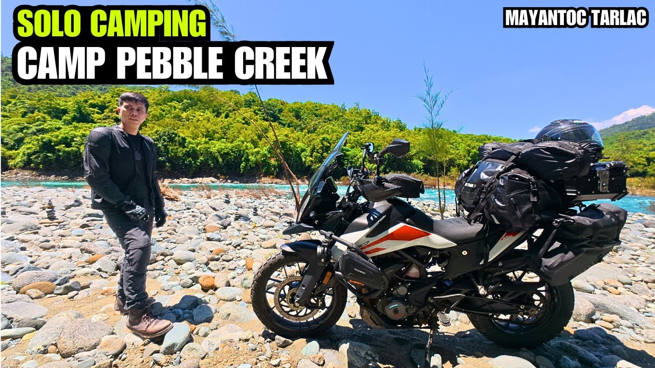 Solo Camping - Camp Pebble Creek - Mayantoc Tarlac