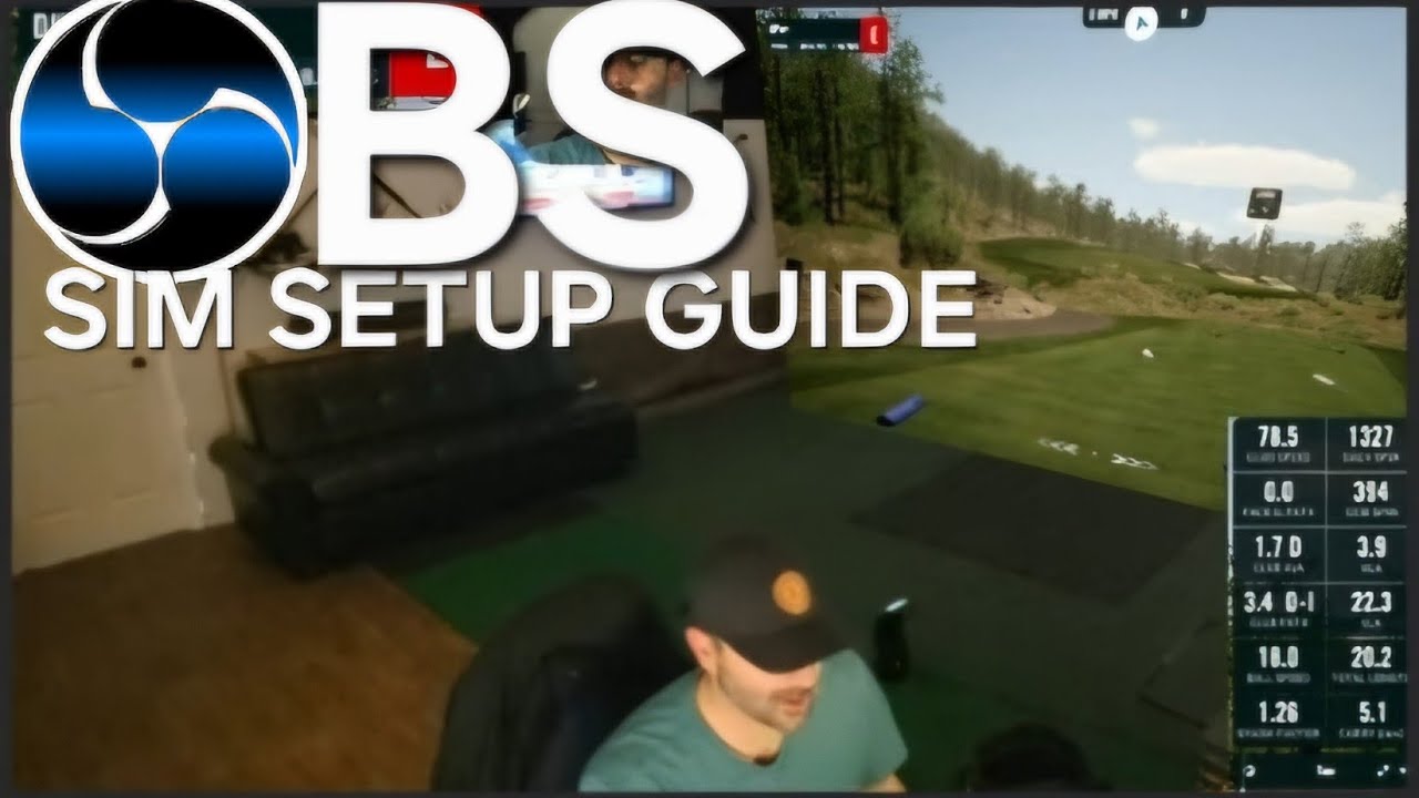 OBS - Golf Sim Layout - Step By Step