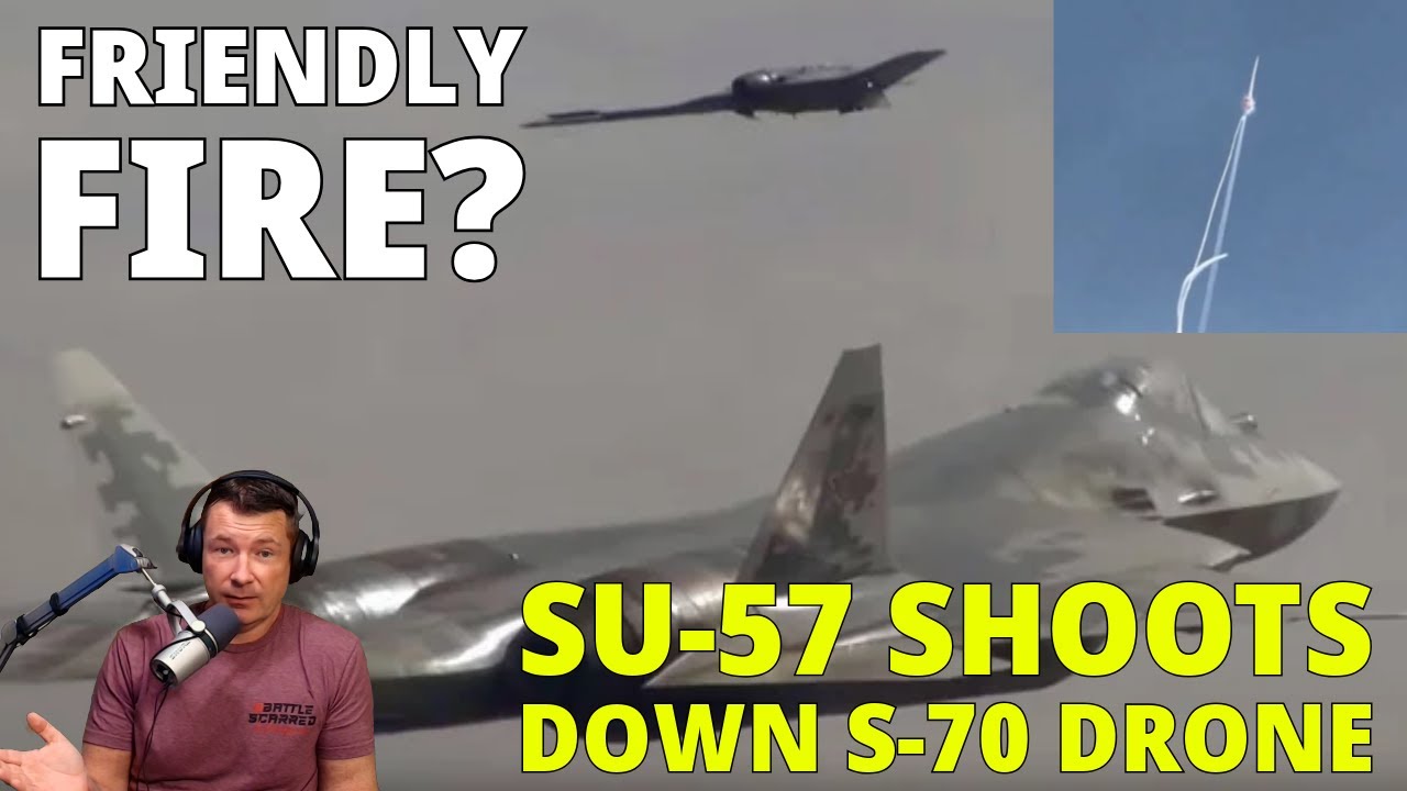 Su-57's First Air to Air Kill is a Drone?