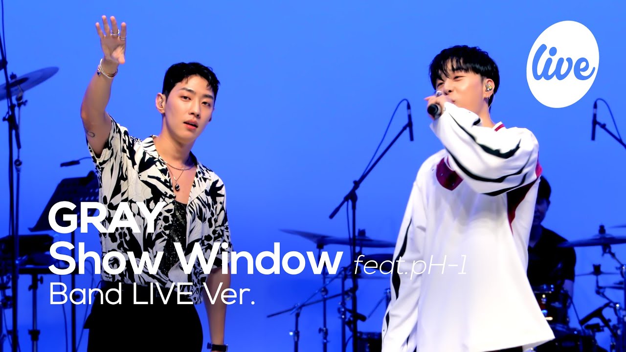 GRAY - “Show Window (feat.pH-1)” Band LIVE Ver. | [it's LIVE] шоу живой музыки