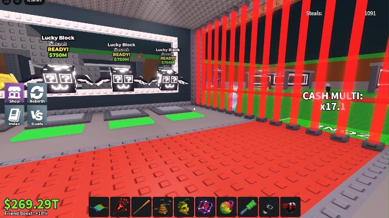 I opened 9 secret LUCKY blocks and got something Good