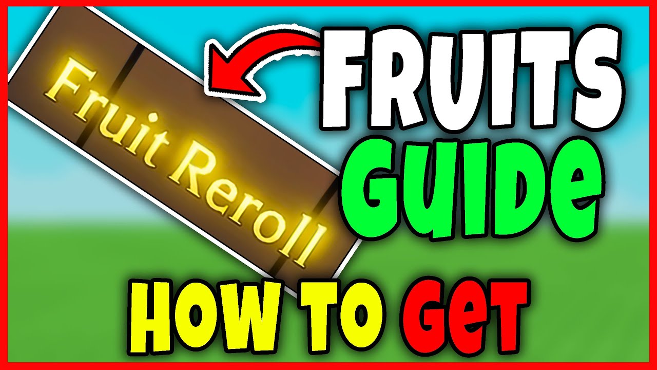 BEST FRUITS in ROGUE PIECE - how to GET FRUITS, TIER LIST & how IT WORKS Roblox