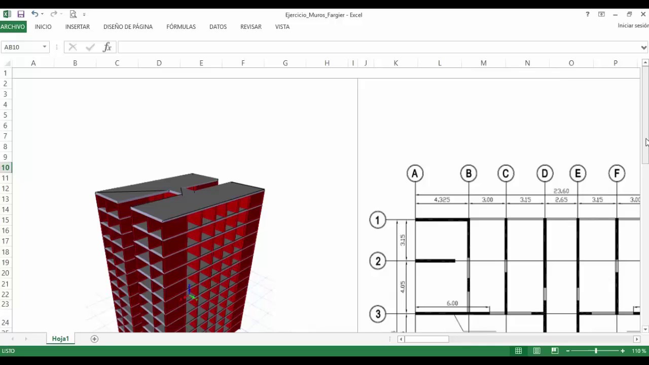 Diseño de Muro en Edificación con Muros de Corte (2/4)