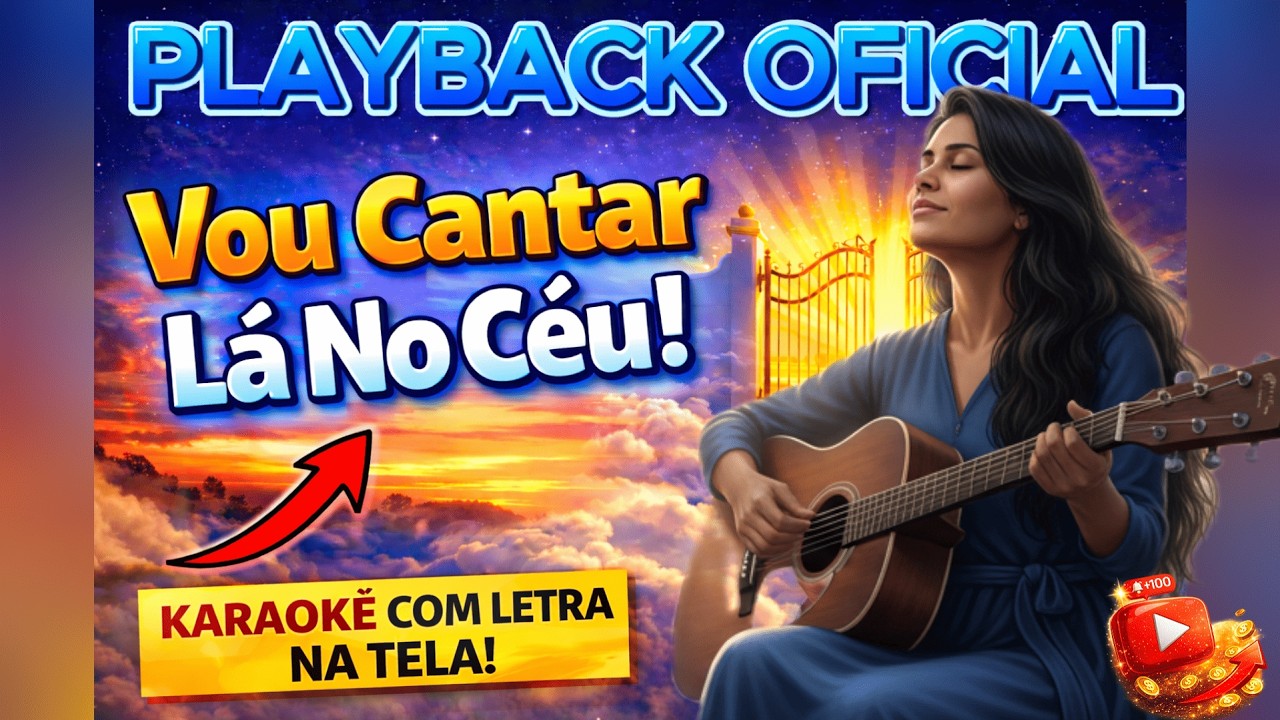 PLAYBACK OFICIAL   Vou cantar la no céu