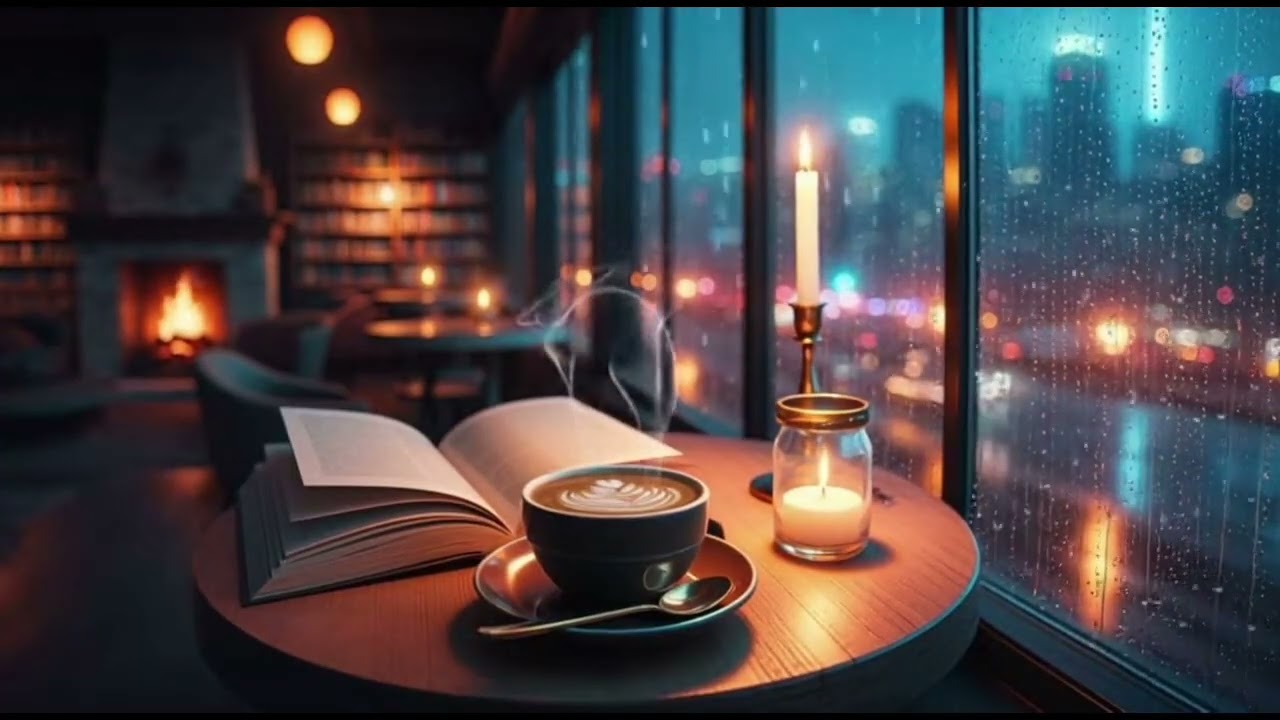 Window Seat in the Rain @CalmCoffeeCafe 