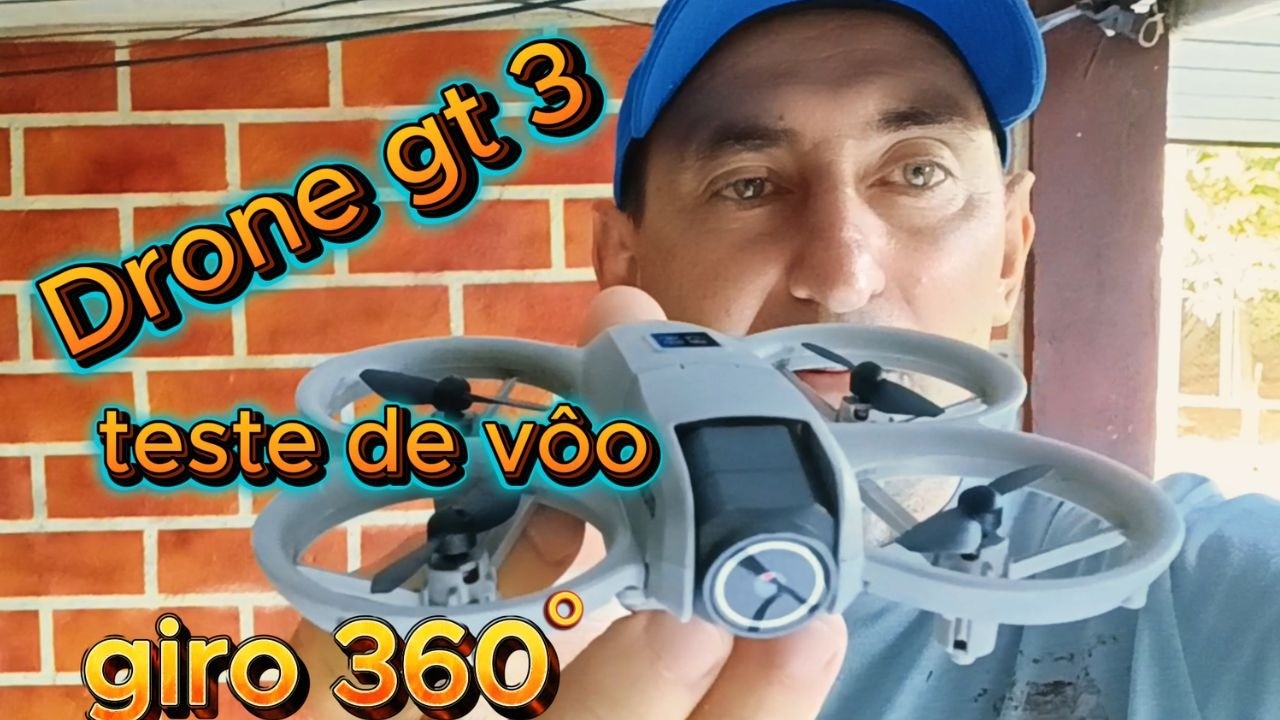 Teste de vôo drone gt3, o dji neo da shopee, será que vale a pena comprar.