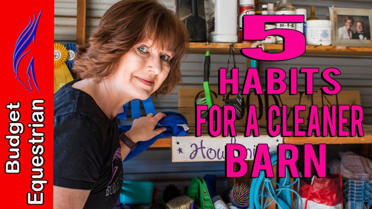 5 Habits For A Cleaner And Tidier Barn
