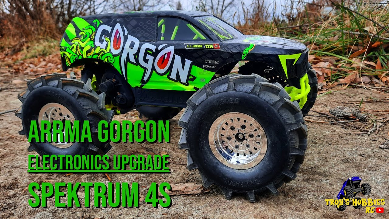 Arrma Gorgon Mod: Spektrum 4S Electronics Upgrade