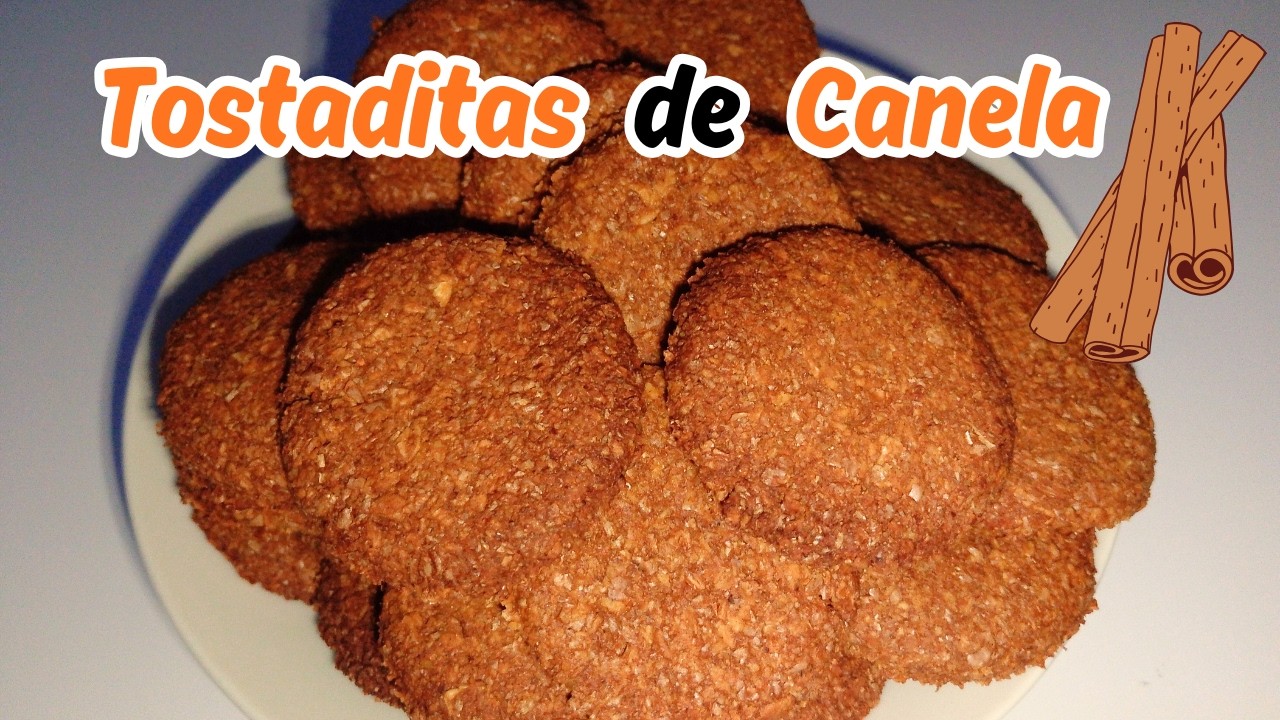 Tostaditas de Canela Saludables : El mejor snack en 5 minutos