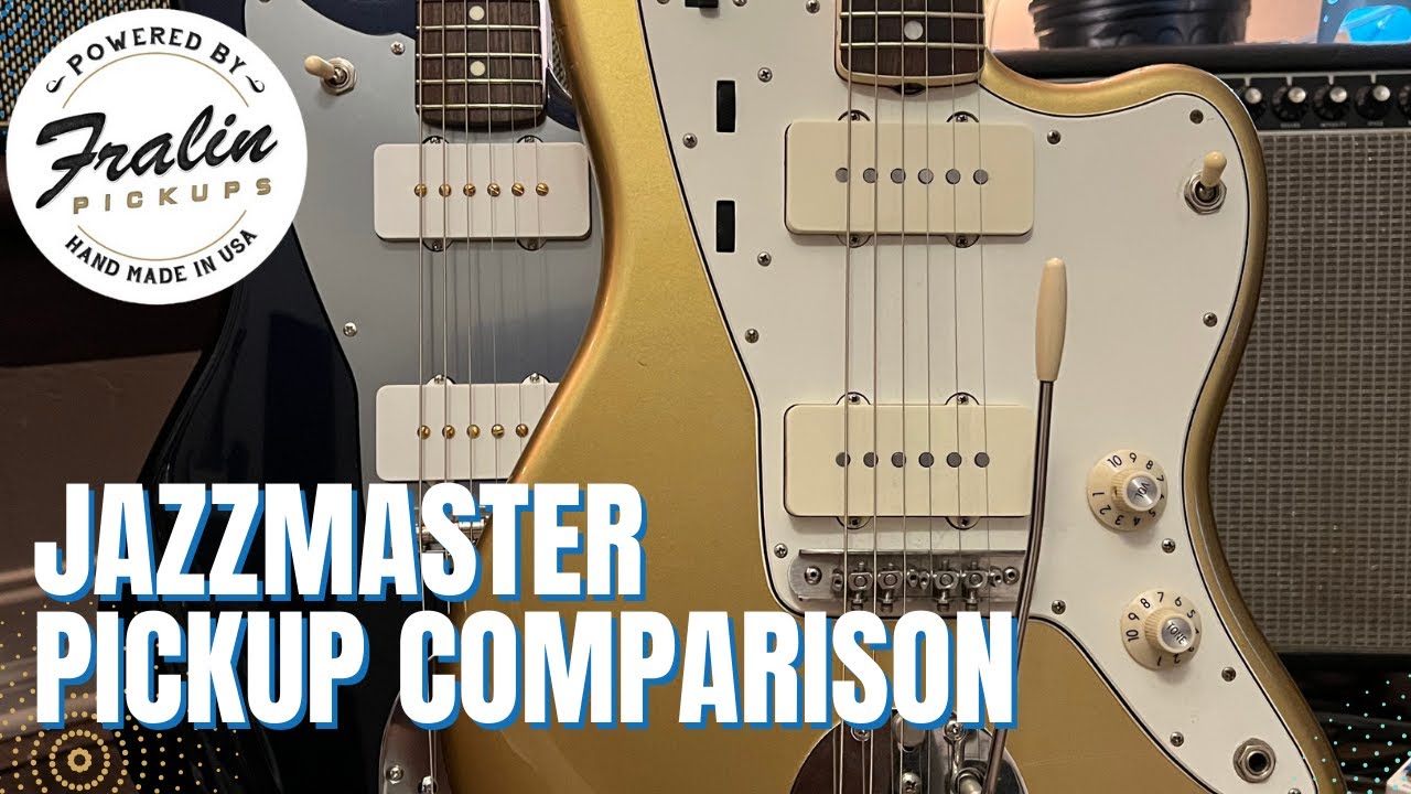 Comparing Jazzmaster Pickups with P90s.
