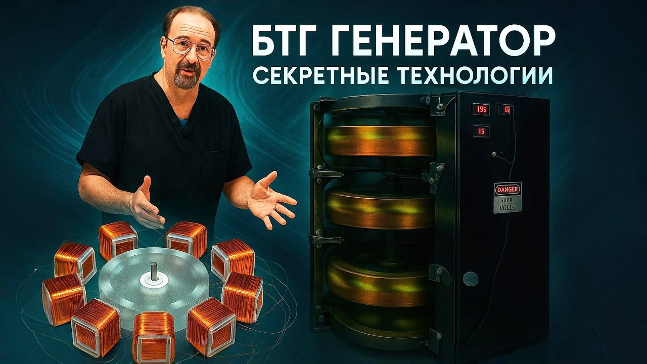 Шокирующие подробности о магнитном вечном двигателе 2025