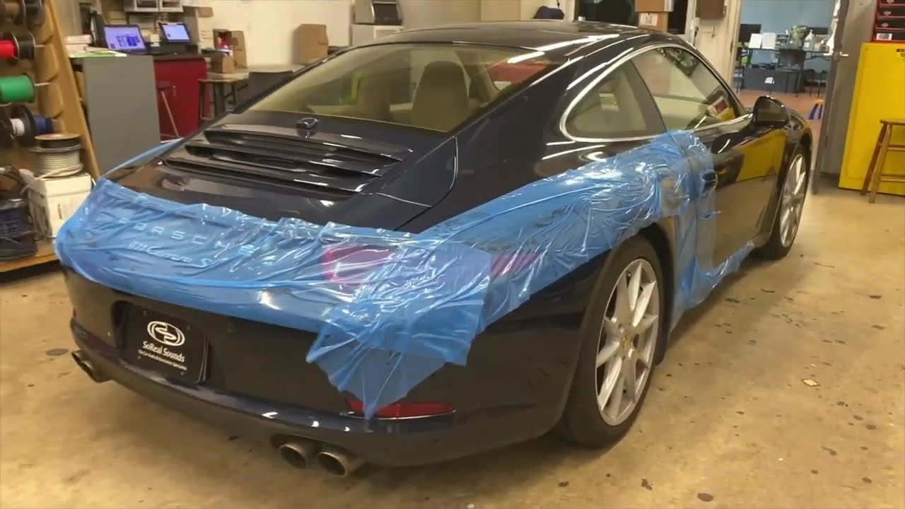HushMat&reg; installed on Porsche 991