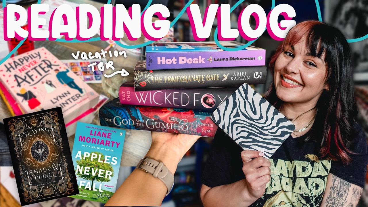 WEEKLY READING VLOG 📖  A New 5 Star Read, Building my Vacation TBR & Upcoming Romance 🐺 #332