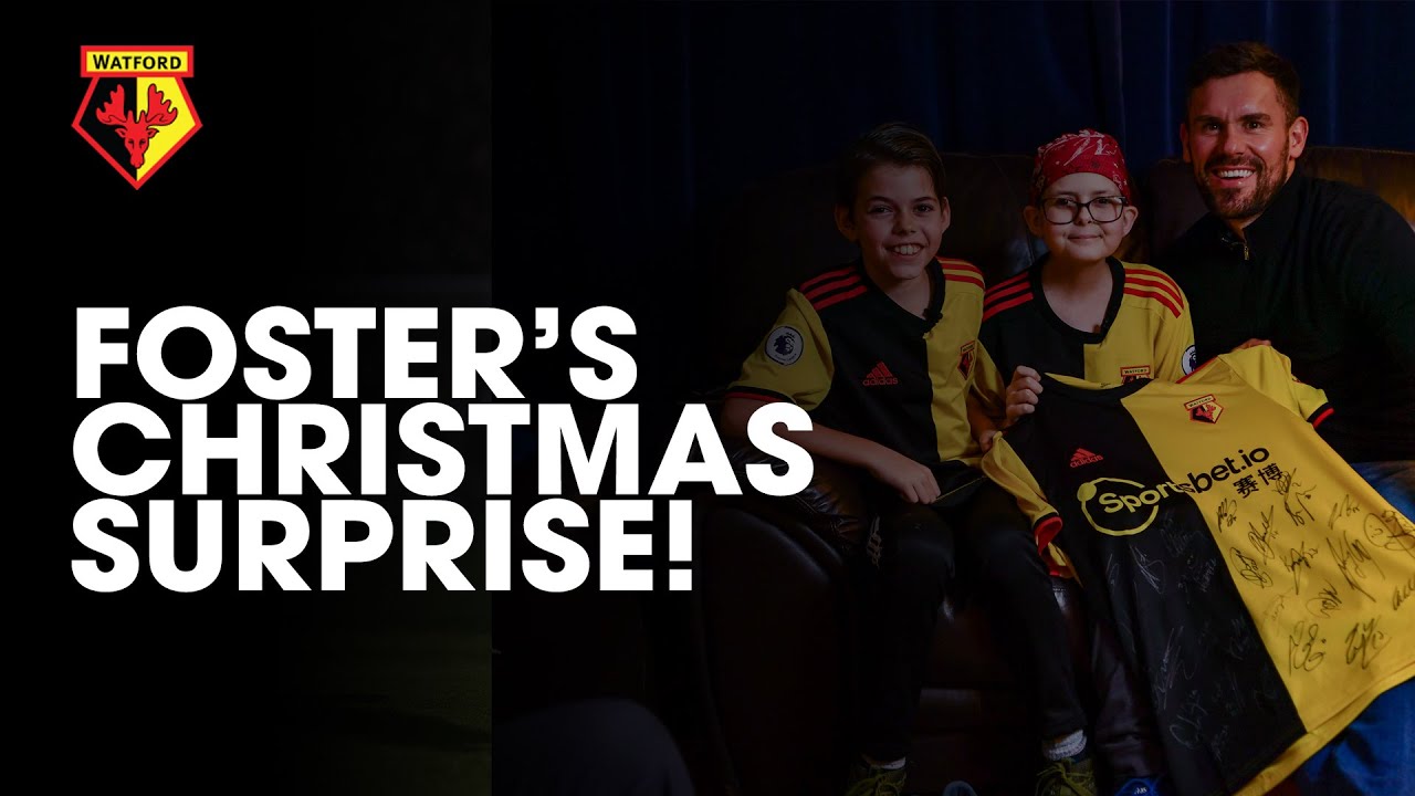 AMAZING REACTION AS BEN FOSTER SURPRISES YOUNG MOLLY | FOSTER'S HEARTWARMING CHRISTMAS SURPRISE