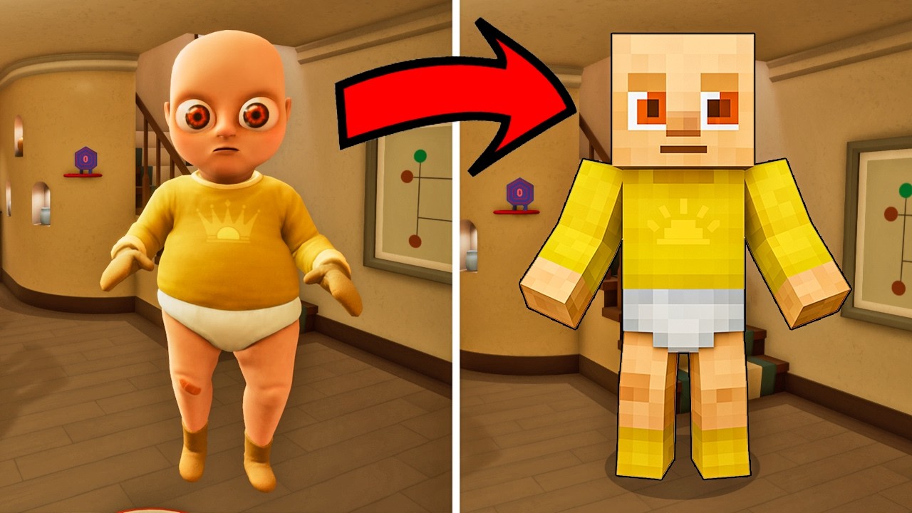 SONIC VS The Most Secure House - Minecraft VS The Baby In Yellow