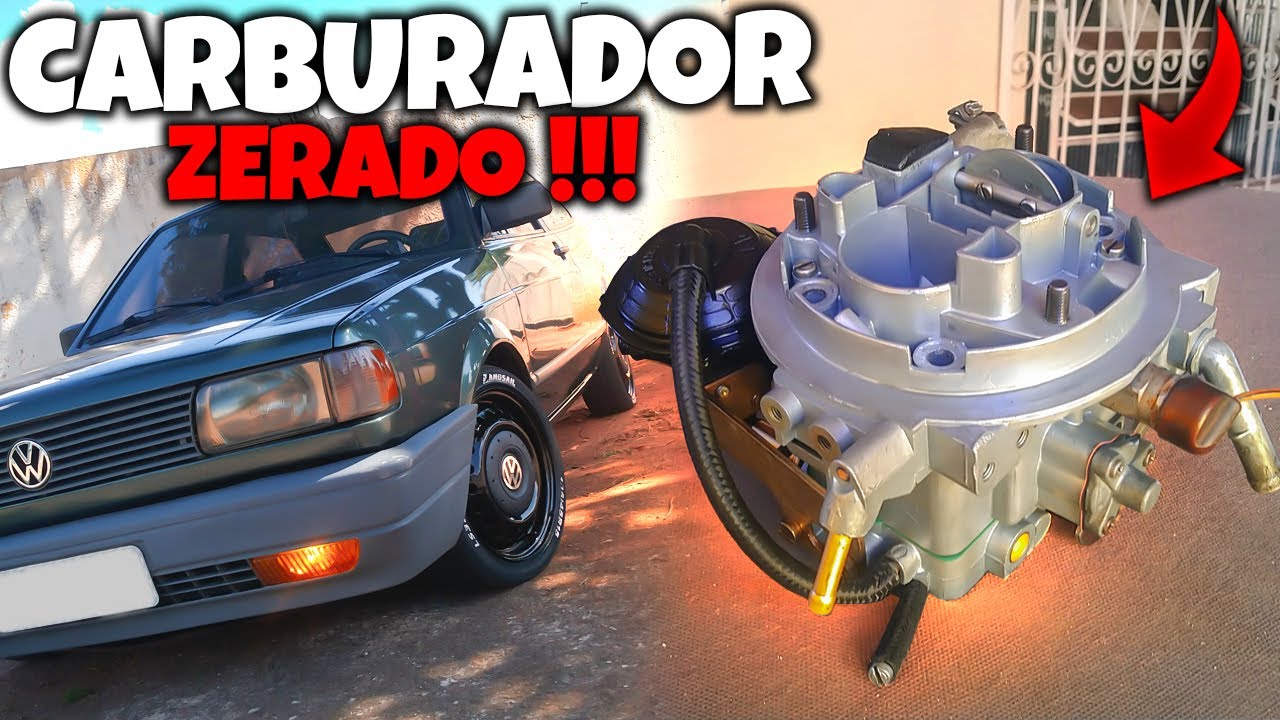 NOVO CARBURADOR DO GOL QUADRADO !