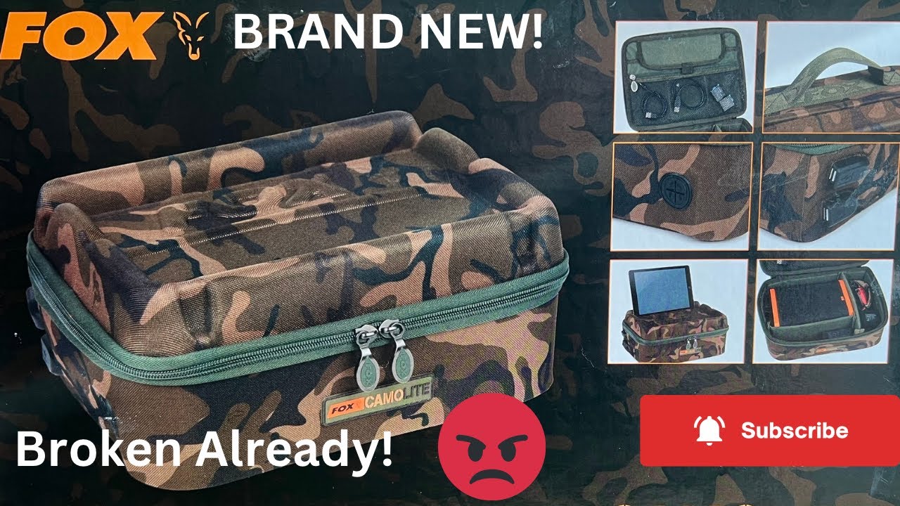 New! Fox Camolite Deluxe Gadget Safe