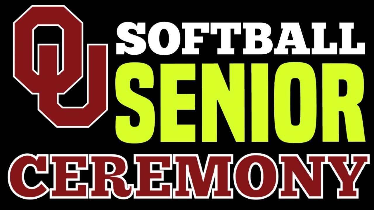 Oklahoma Softball Senior Day Ceremony 2024