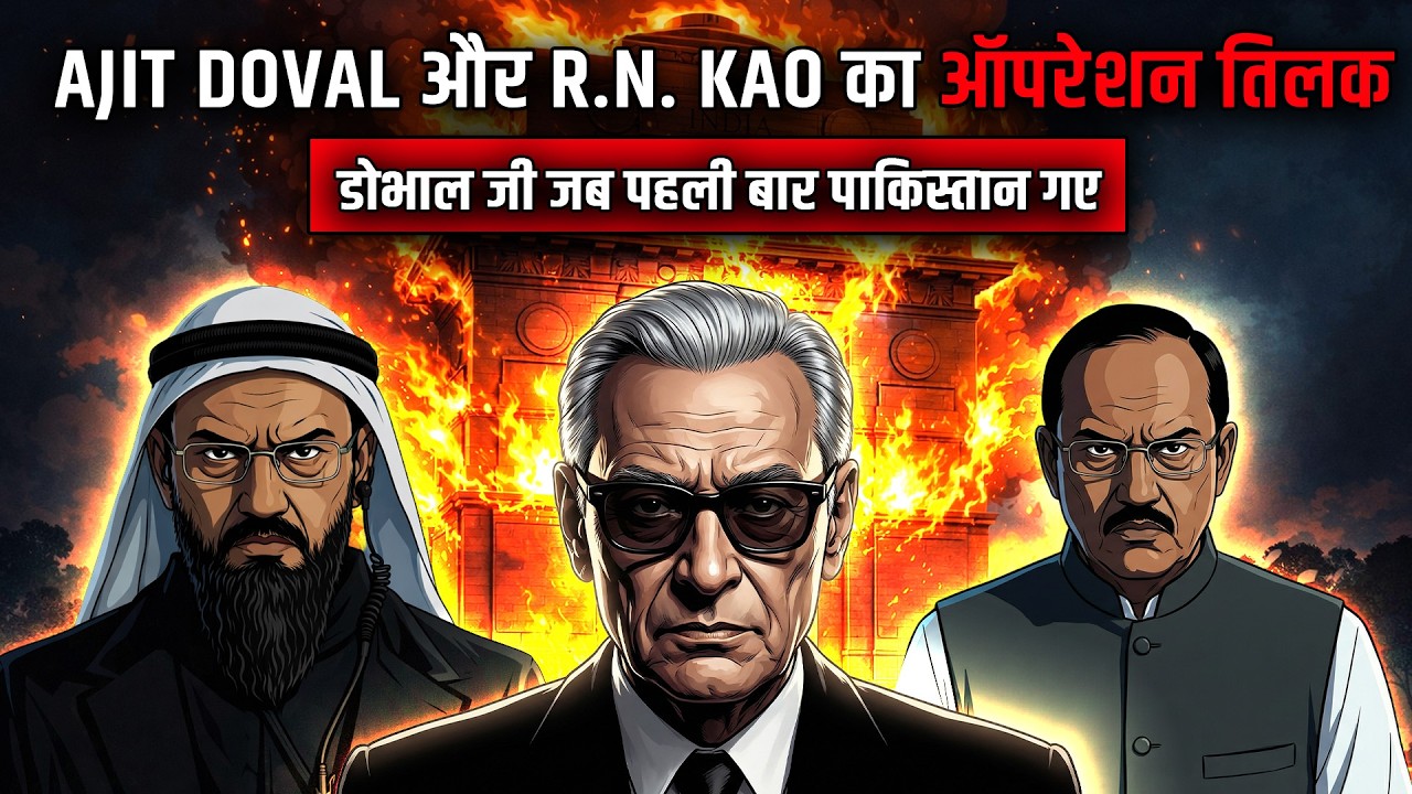 4 ऐतिहासिक स्थलों को उड़ाने की साजिश – Kaise Ajit Doval aur RN Kao ne Roka| 2D Animation