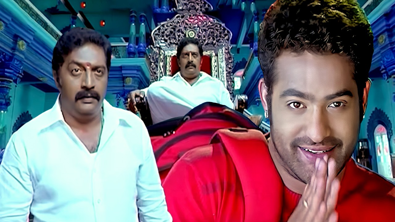Krish Acts as kajol's Boyfriend | N. T. R, Kajal Aggarwal, Prakash Raj | BRINDHAVANAM
