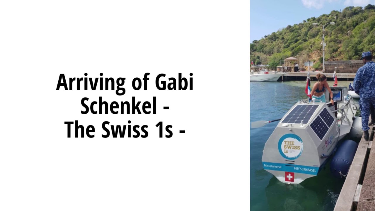 Talisker Whisky Atlantic Rowing Challenge The Swiss1s Gabi Schenkel arrives in Antigua