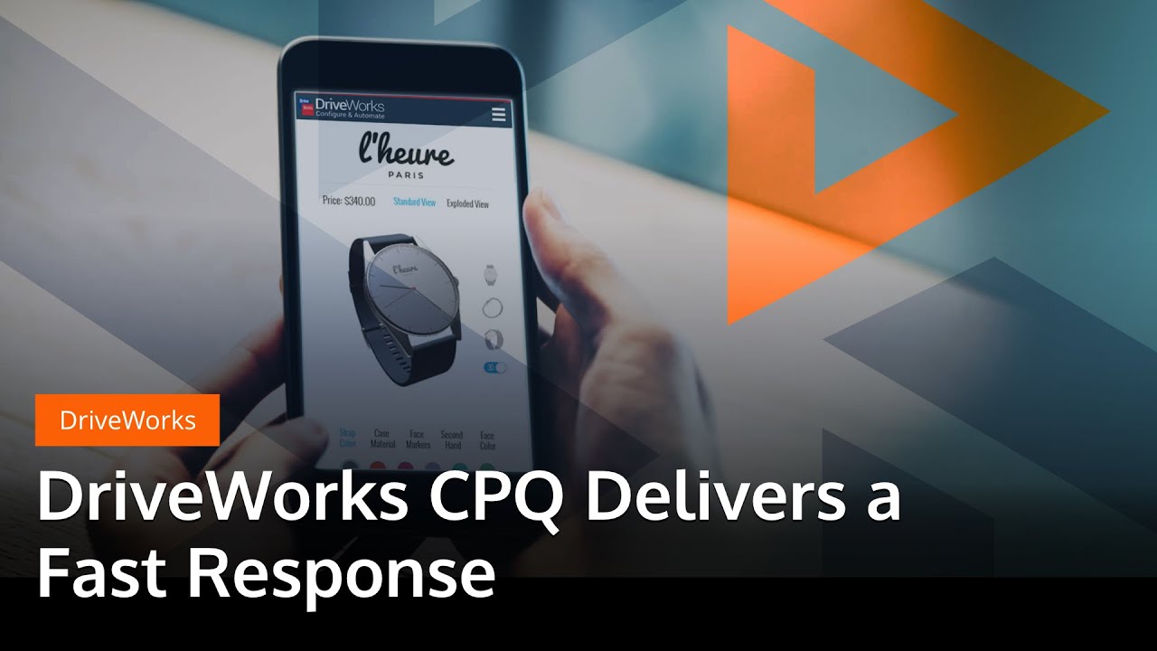 DriveWorks CPQ Delivers a Fast Response