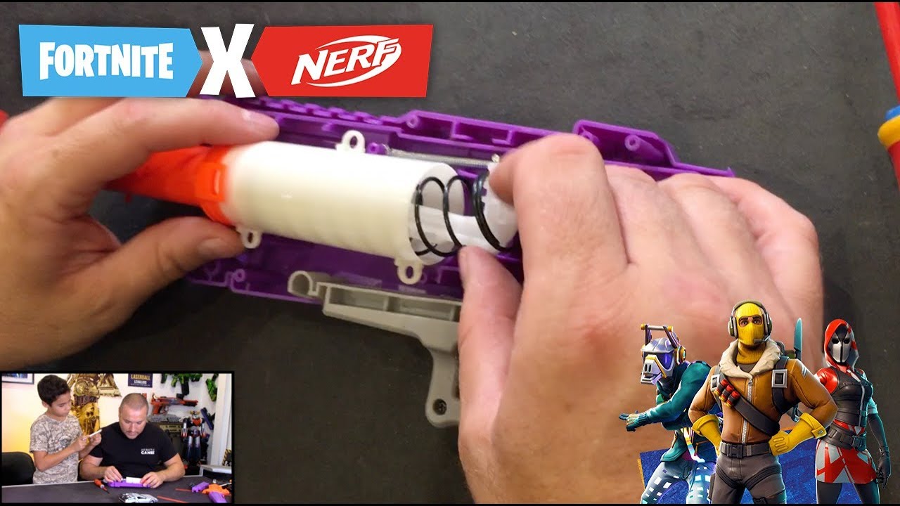 MODIFICATION EN 5 MN DU NERF BOURLINGEUR HC-E FORNITE