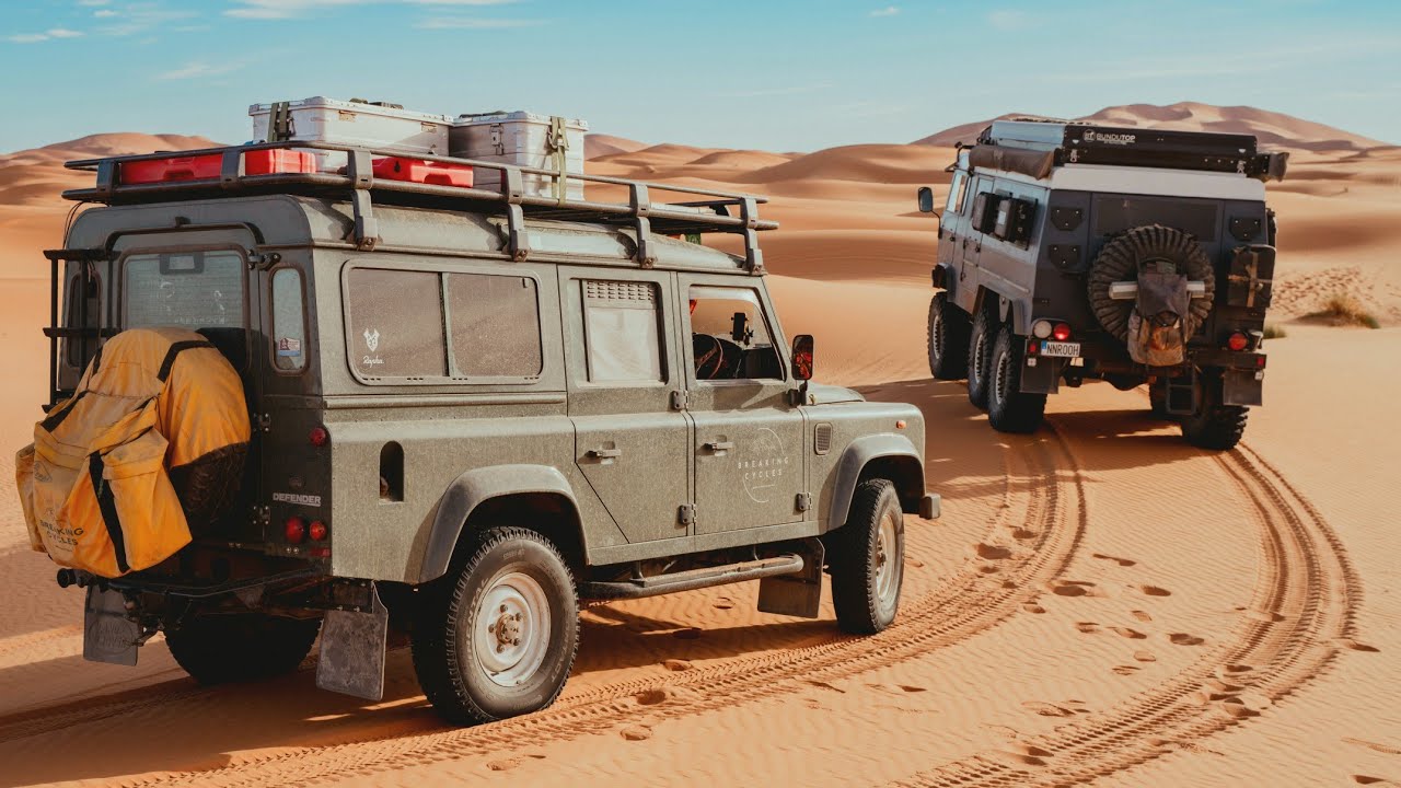 One of These Overlanders SUNK in the ENDLESS Sand Dunes of the Moroccan Sahara