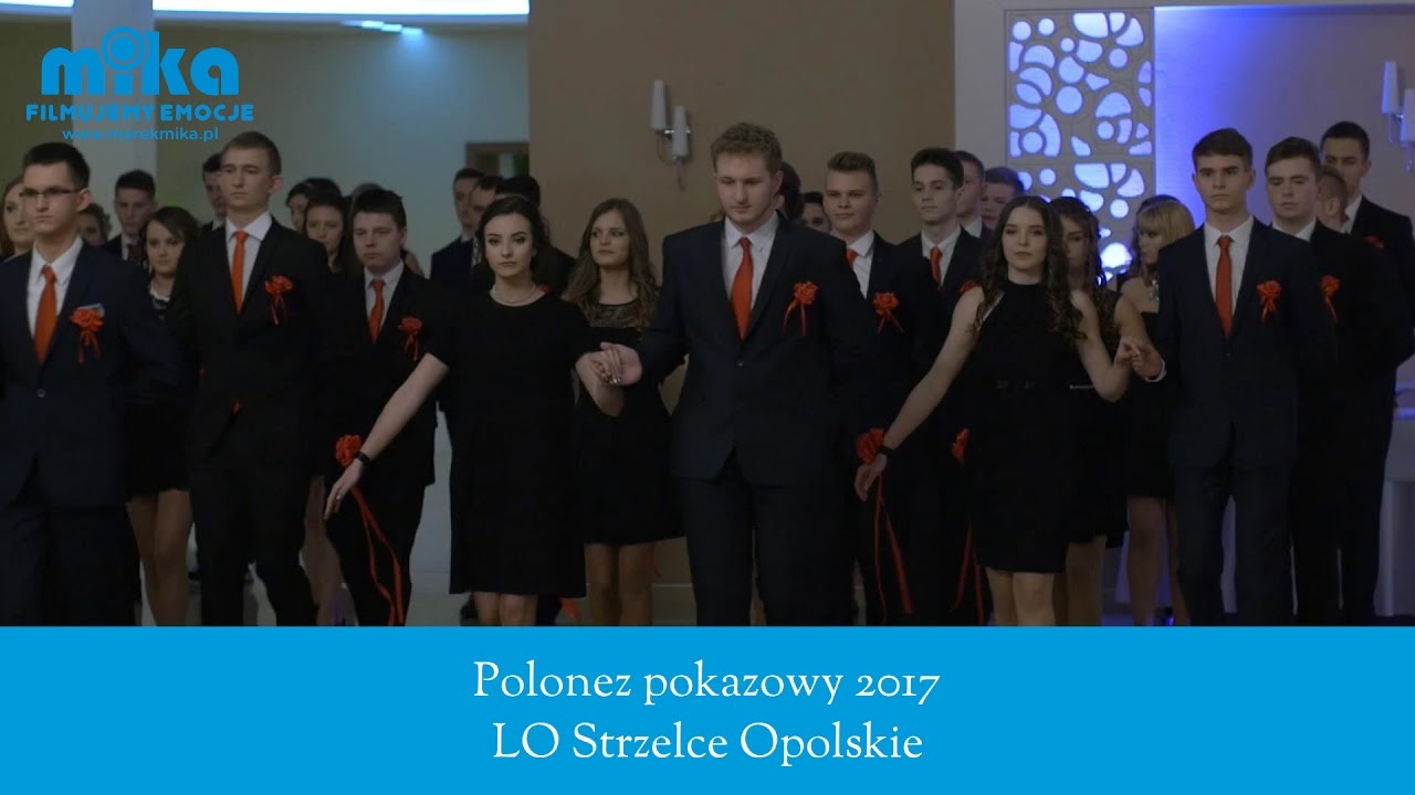 Polonez pokazowy Studniówka 2017 Zajazd u Dziadka - LO  w Strzelcach Op. | POLONAISE - Polish dance