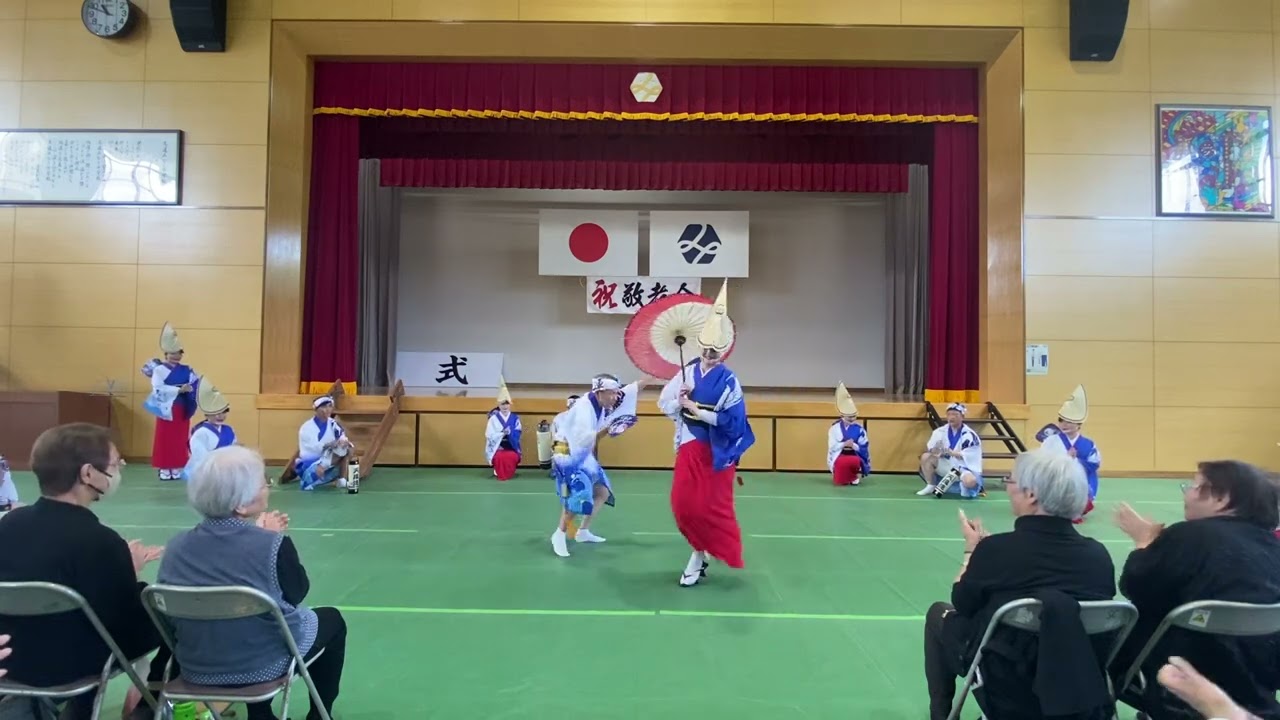 2025.10.13尾道久保地区敬老会輪踊り
